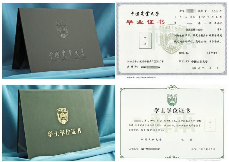 中国农业大学网络教育毕业证