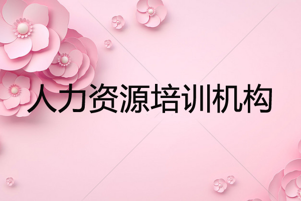 深圳人力资源培训机构