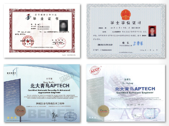 福州大学至诚学院毕业证书样本