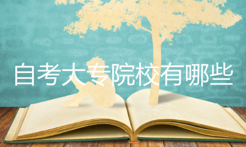 自考大专院校有哪些