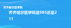 齐齐哈尔医学院是985还是211