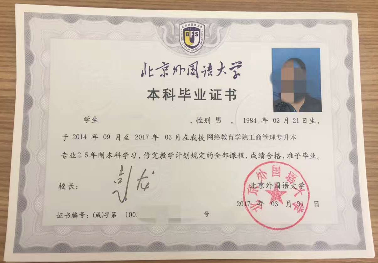 网络教育证书