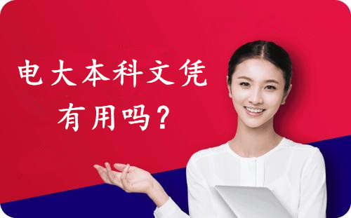 电大本科文凭有用吗