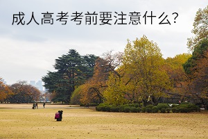 成人高考考前要注意什么？考试相关证件你知道有哪些吗？