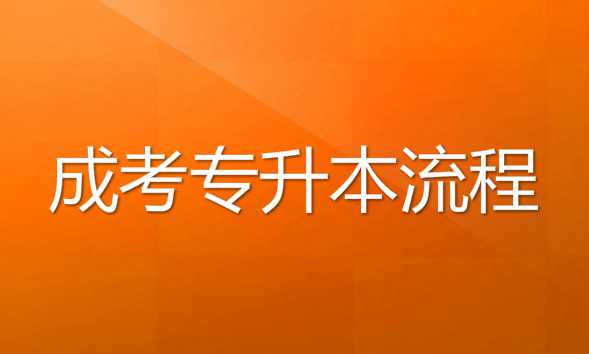 过来人说说 成考 专升本报考流程
